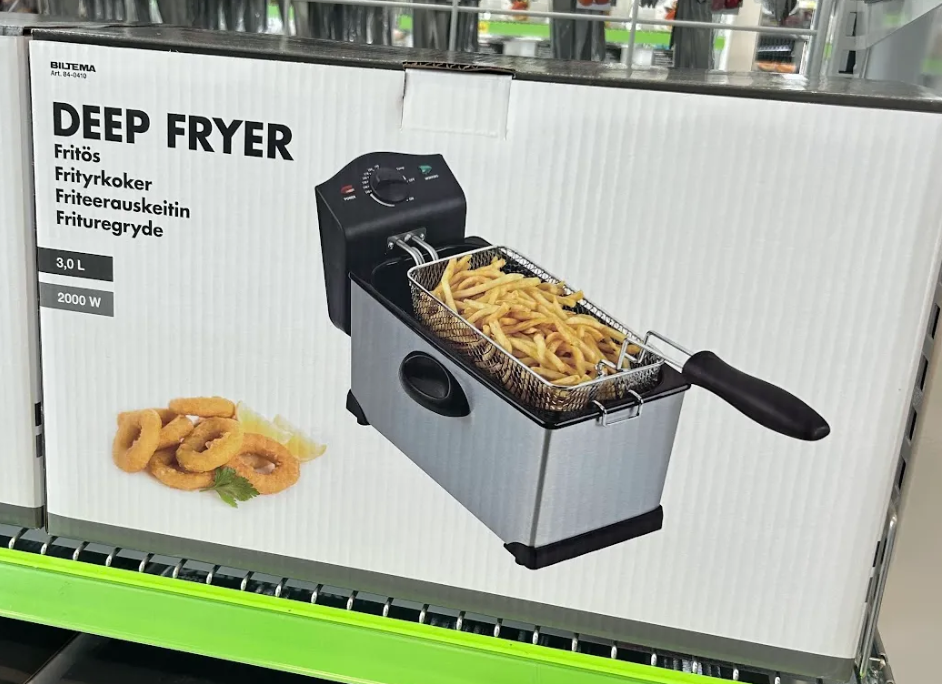 Köpa en fritös